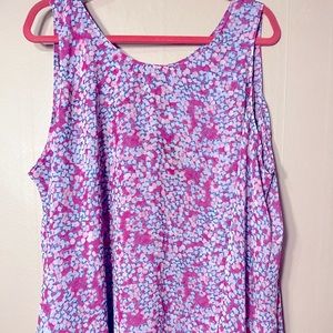 Lane Bryant tank top blouse. Size 24.